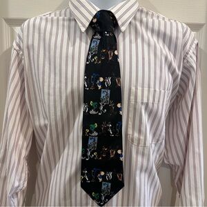 Vintage Looney Tunes Men’s Warner Brothers Stamp Collection Tie